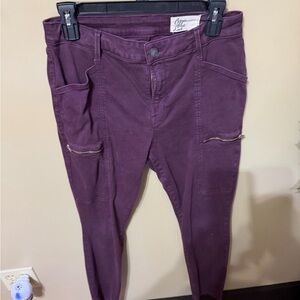 Chic Purple Jeggings for Women
